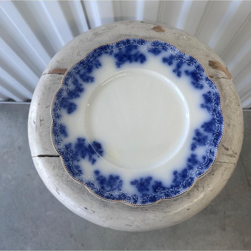 Osborne by Grindley Flow Blue Dinner Plate (310)